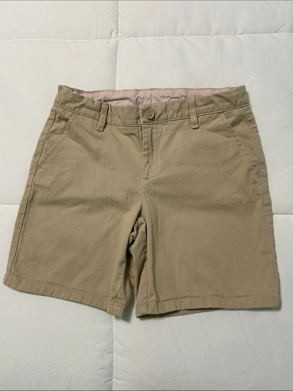 GAP Kids School Tan Chino Bermuda Shorts Size 8 Plus Girls School Gap Shorts